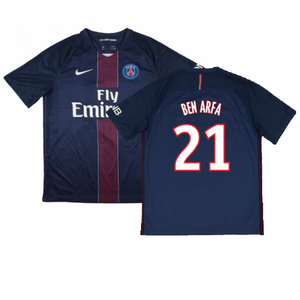 PSG 2016-17 Home Shirt (S) (Very Good) (Ben Arfa 21)_0