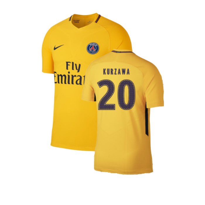 PSG 2017-18 Away Shirt (S) (Fair) (Kurzawa 20)