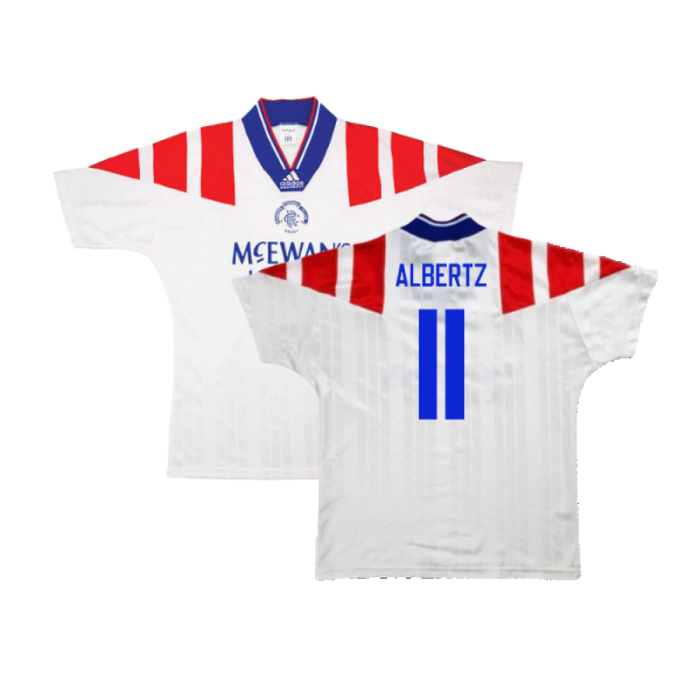 Rangers 1992-93 Away Shirt (M) (Excellent) (ALBERTZ 11)