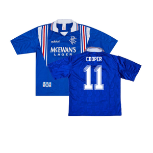 Rangers 1996-97 Home Shirt (XL) (Excellent) (COOPER 11)_0