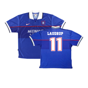 Rangers 1997-99 Home Shirt (XL Boys) (Excellent) (LAUDRUP 11)_0