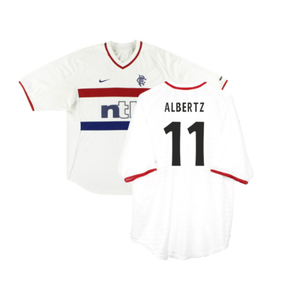 Rangers 2000-01 Away Shirt (XL Boys) (Good) (ALBERTZ 11)_0