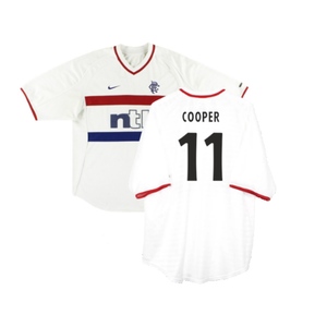 Rangers 2000-01 Away Shirt (XL Boys) (Good) (COOPER 11)_0