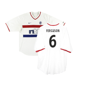 Rangers 2000-01 Away Shirt (XL Boys) (Good) (FERGUSON 6)_0