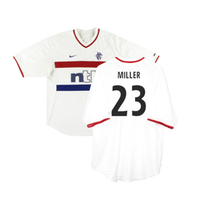 Rangers 2000-01 Away Shirt (XL Boys) (Good) (Miller 23)_0