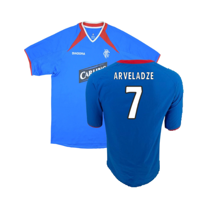 Rangers 2003-2004 Home Shirt (XXL) (Excellent) (Arveladze 7)