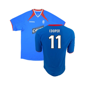 Rangers 2003-2004 Home Shirt (XXL) (Excellent) (COOPER 11)_0