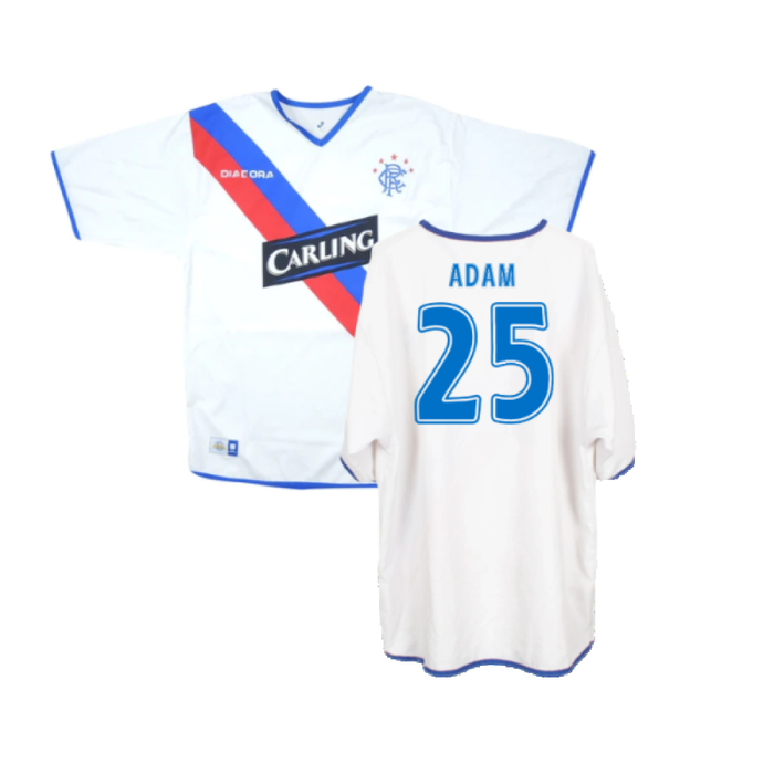 Rangers 2004-05 Away Shirt (L) (Very Good) (Adam 25)