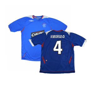 Rangers 2006-07 Home Shirt (Good) (AMORUSO 4)_0