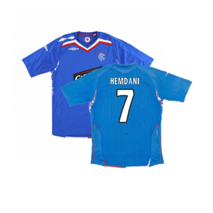 Rangers 2007-08 Home Shirt (Excellent) (Hemdani 7)_0