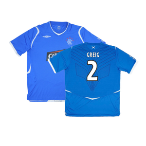 Rangers 2008-09 Home Shirt (Very Good) (GREIG 2)_0