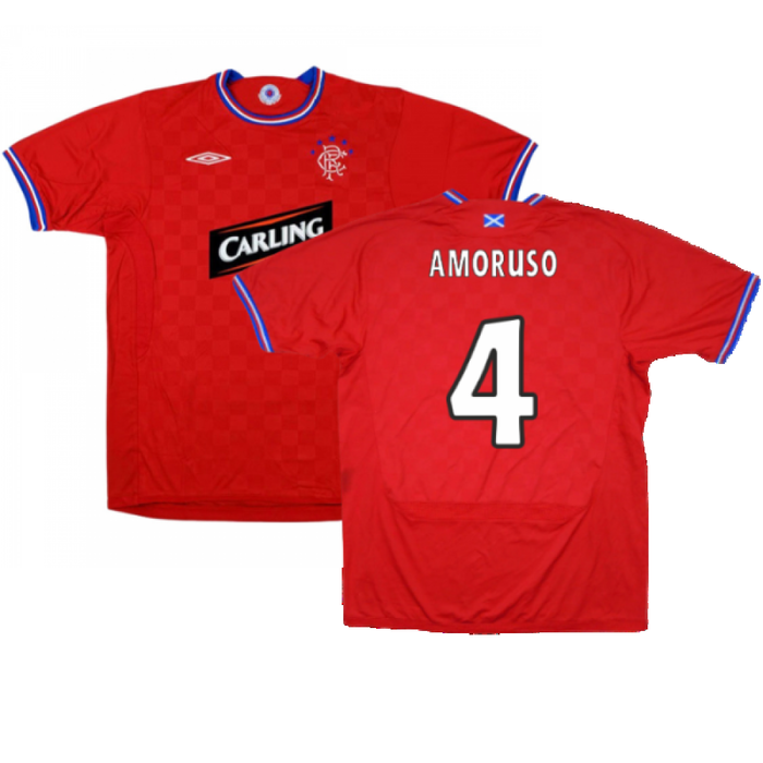 Rangers 2009-10 Away Shirt (Excellent) (AMORUSO 4)