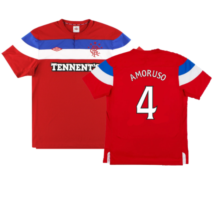 Rangers 2011-12 Away Shirt (L) (Very Good) (Amoruso 4)