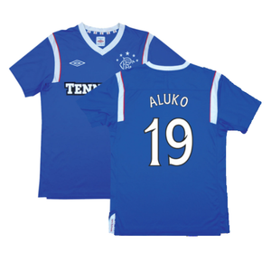 Rangers 2011-12 Home Shirt (S) (Excellent) (Aluko 19)_0