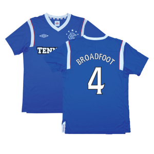 Rangers 2011-12 Home Shirt (S) (Excellent) (Broadfoot 4)_0