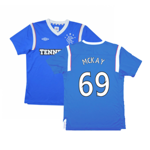 Rangers 2011-12 Home Shirt (M) (Excellent) (McKay 69)_0