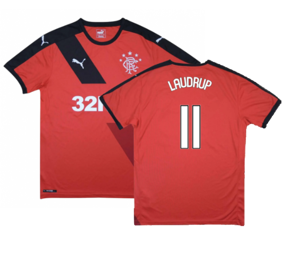 Rangers 2015-16 Away Shirt (S) (Mint) (LAUDRUP 11)_0