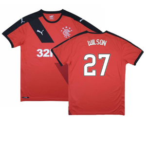 Rangers 2015-16 Away Shirt (S) (Mint) (Wilson 27)_0