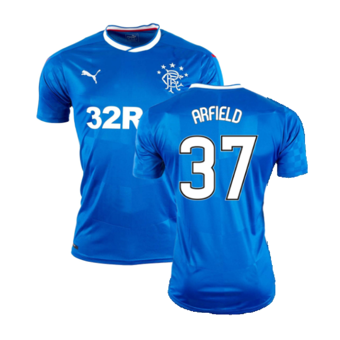 Rangers 2016-17 Home Shirt (S) (Excellent) (Arfield 37)