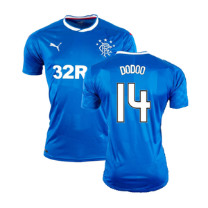 Rangers 2016-17 Home Shirt (XL) (Mint) (Dodoo 14)_0