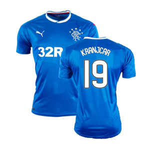 Rangers 2016-17 Home Shirt (L) (Excellent) (Kranjcar 19)_0