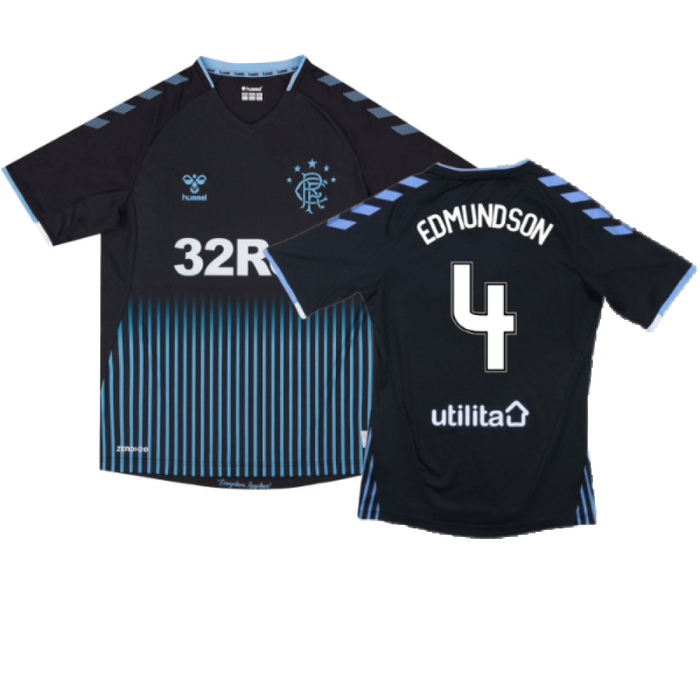 Rangers 2019-20 Away Shirt (L) (Very Good) (Edmundson 4)