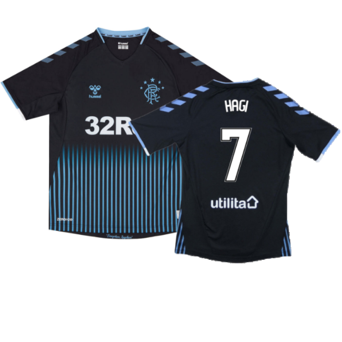 Rangers 2019-20 Away Shirt (L) (Very Good) (Hagi 7)