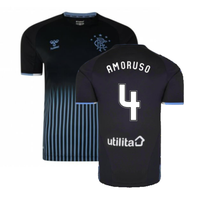 Rangers 2019-20 Away Shirt (Sponsorless) (2XLB) (AMORUSO 4) (BNWT)