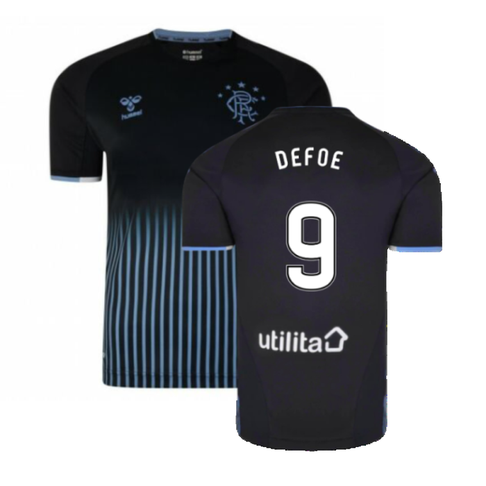 Rangers 2019-20 Away Shirt (Sponsorless) (2XLB) (DEFOE 9) (BNWT)