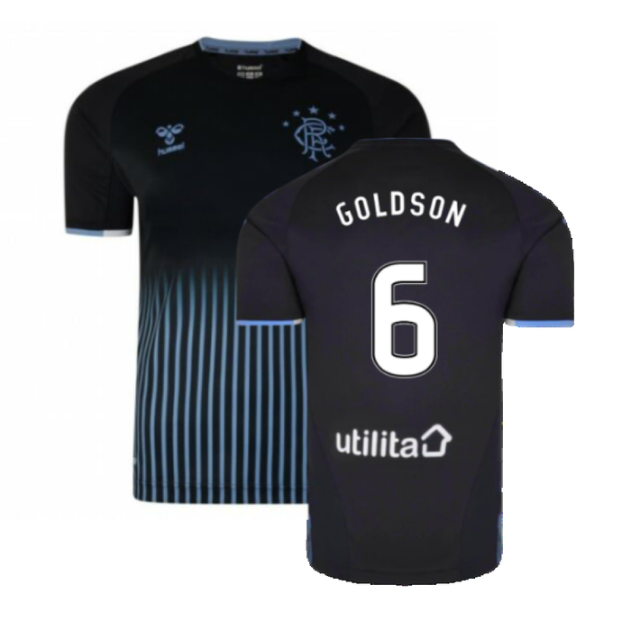 Rangers 2019-20 Away Shirt (Sponsorless) (2XLB) (GOLDSON 6) (BNWT)