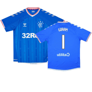 Rangers 2019-20 Home Shirt (Very Good) (GORAM 1)_0