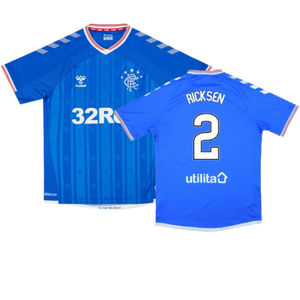 Rangers 2019-20 Home Shirt (Very Good) (RICKSEN 2)_0