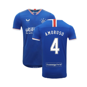 Rangers 2020-21 Home Shirt (4XL) (Excellent) (AMORUSO 4)_0