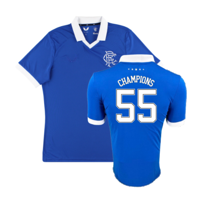 Rangers 2020-21 Special Edition Retro Shirt (4XL) (Very Good) (Champions 55)