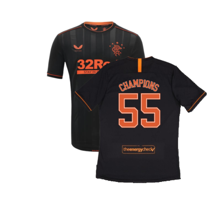 Rangers 2020-21 Third Shirt (M) (Excellent) (Champions 55)