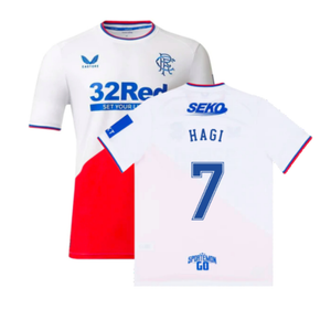 Rangers 2022-23 Away Shirt (L) (HAGI 7) (Mint)_0