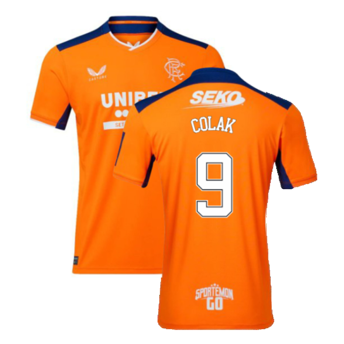 Rangers 2022-23 Third Shirt (L) (Mint) (COLAK 9)