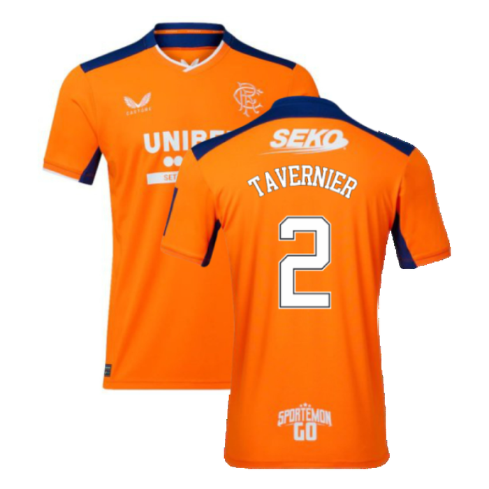 Rangers 2022-23 Third Shirt (L) (Mint) (TAVERNIER 2)