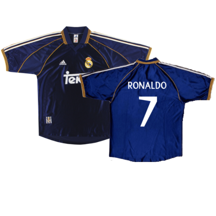 Real Madrid 1998-99 Third Shirt (S) (Very Good) (Ronaldo 7)