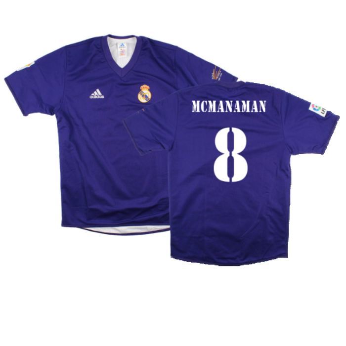 Real Madrid 2001-02 Anniversary Third Shirt (S) (Excellent) (McManaman 8)