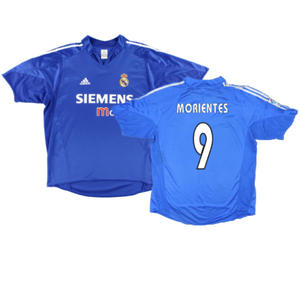 Real Madrid 2004-05 Third Shirt (L) (Excellent) (MORIENTES 9)_0