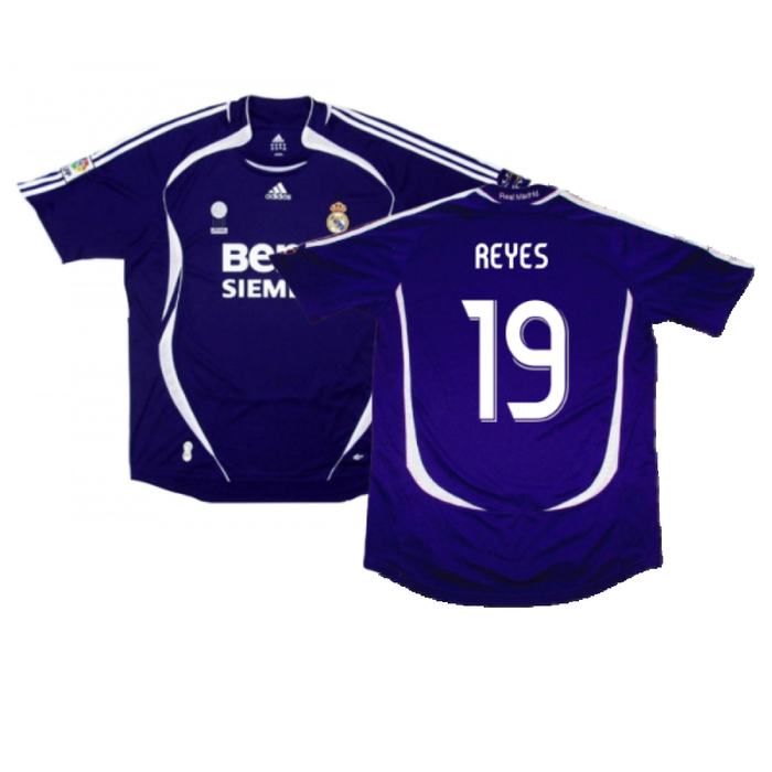 Real Madrid 2006-2007 Third Shirt (S) (Excellent) (Reyes 19)