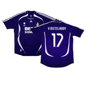 Real Madrid 2006-2007 Third Shirt (S) (Excellent) (V.Nistelrooy 17)_0