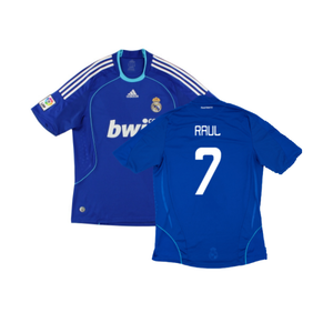 Real Madrid 2008-09 Away Shirt (S) (Very Good) (Raul 7)_0