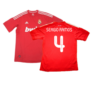 Real Madrid 2011-12 CL Third Shirt (S) (Excellent) (Sergio Ramos 4)_0