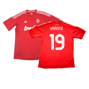 Real Madrid 2011-12 CL Third Shirt (S) (Excellent) (Varane 19)_0