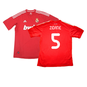 Real Madrid 2011-12 CL Third Shirt (S) (Excellent) (Zidane 5)_0