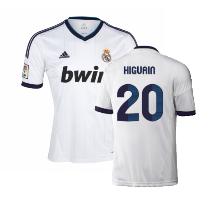 Real Madrid 2012-13 Home Shirt (XL) (Very Good) (Higuain 20)