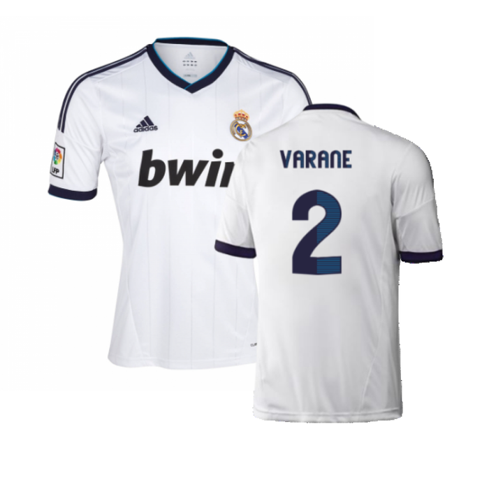 Real Madrid 2012-13 Home Shirt (XL) (Very Good) (Varane 2)