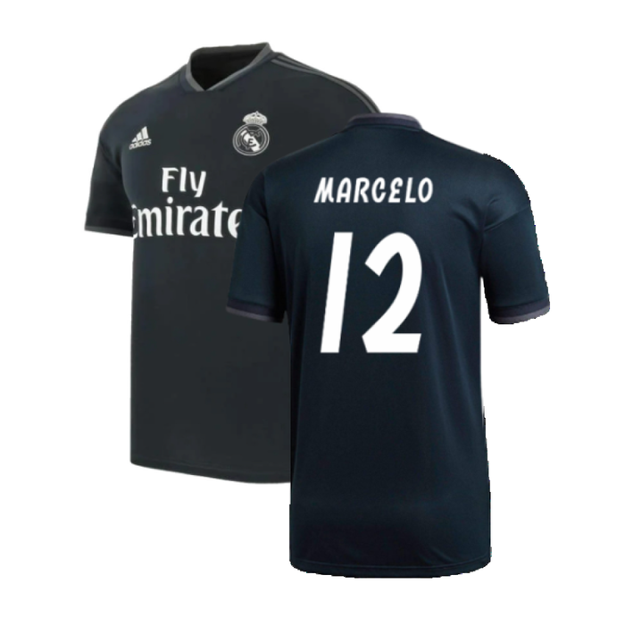 Real Madrid 2018-19 Away Shirt (S) (Very Good) (Marcelo 12)